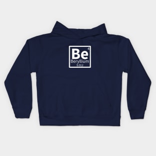 Beryllium — Periodic Table Element 4 Kids Hoodie